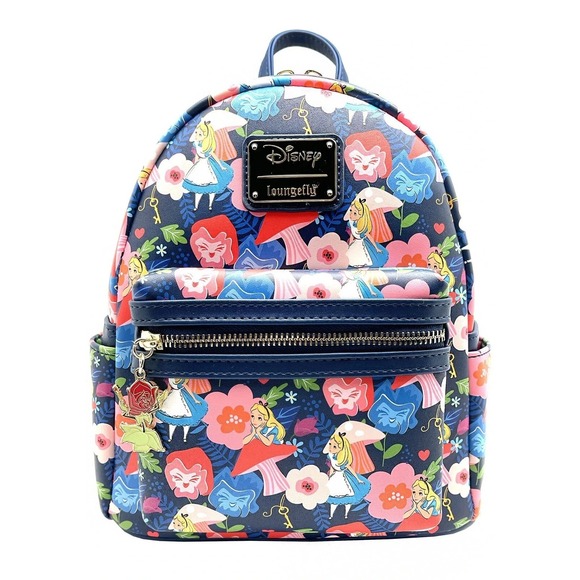 Loungefly Handbags - Loungefly Disney Alice in Wonderland Golden Afternoon Mini Backpack